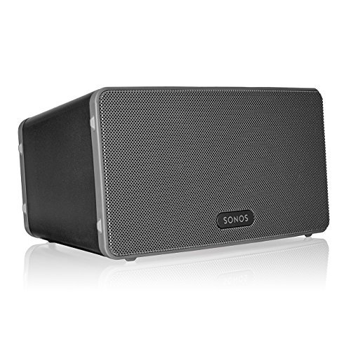 Sonos PLAY:3 Mid-Sized Wireless Smart Speaker for Streaming Music (Black)