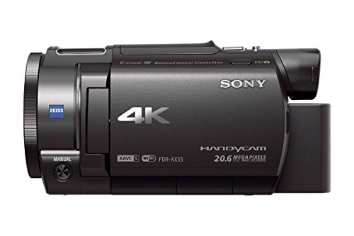 Sony 4K HD Video Recording FDRAX33 Handycam Camcorder