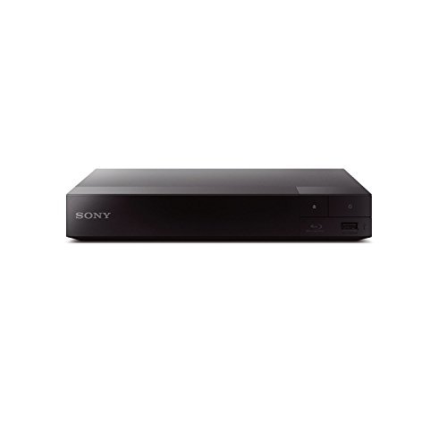 Sony BDP-S3700 Streaming Blu-Ray Disc Player with Wi-Fi, Bundled with Sony DLC-HE10S 3.3' Slim High Speed 4K/3D/Ethernet HDMI Cable + Remote Control