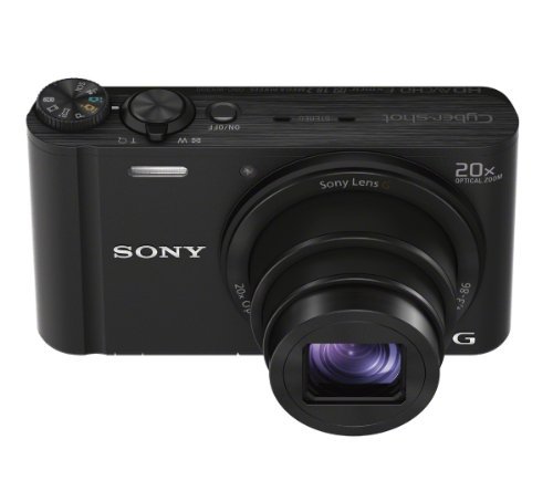 Sony DSC-WX300/B 18.2 MP Digital Camera with 20x Optical Image Stabilized Zoom and 3-Inch LCD (Black)