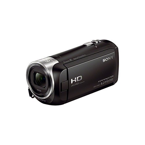 Sony HDR-CX405/B 9.2MP Video Recording Camcorder with 29.8mm Wide-Angle Carl Zeiss Zoom Lens (Black)