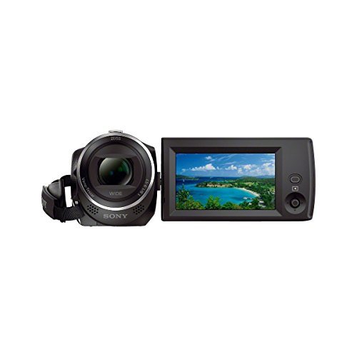 Sony HDR-CX405/B 9.2MP Video Recording Camcorder with 29.8mm Wide-Angle Carl Zeiss Zoom Lens (Black)