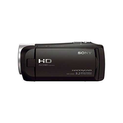 Sony HDR-CX405/B 9.2MP Video Recording Camcorder with 29.8mm Wide-Angle Carl Zeiss Zoom Lens (Black)