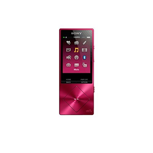 Sony NWA26HNPM 32GB Hi-Res Walkman Digital Music Player with Noise Cancelation, Pink