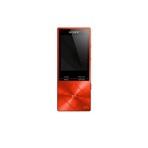 Sony NWA26HNRM 32GB Hi-Res Walkman Digital Music Player with Noise Cancelation, Red