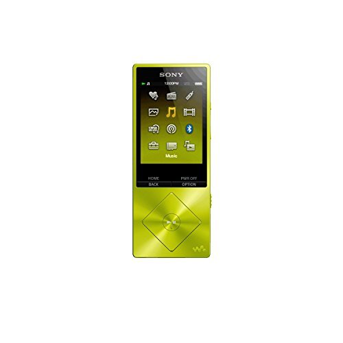 Sony NWA26HNYM 32GB Hi-Res Walkman Digital Music Player with Noise Cancelation, Green