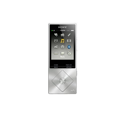 Sony NWA27HNSM 64GB Hi-Res Walkman Digital Music Player with Noise Cancelation, Silver