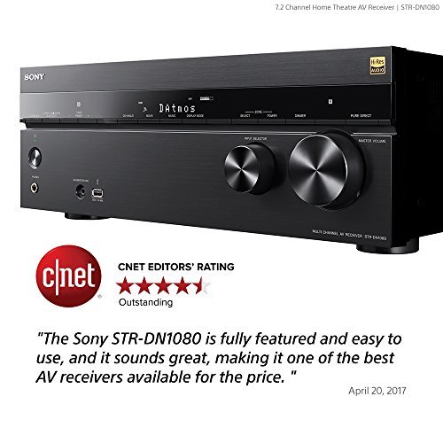 Sony STRDN1080 7.2 Channel Dolby Atmos Home Theater AV Receiver