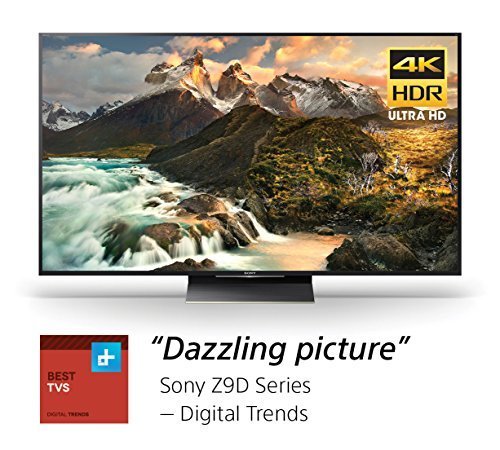 Sony XBR65Z9D 65-Inch 4K Ultra HD Smart LED TV (2016 Model)