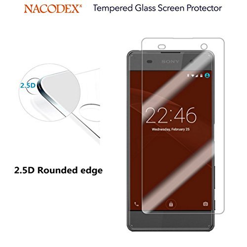 Sony Xperia XA Glass Screen Protector,For Sony Xperia XA 5.0 inch Nacodex Tempered Glass Screen Protector