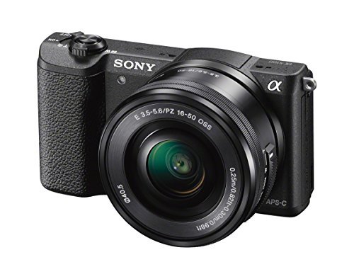 Sony a5100 16-50mm Mirrorless Digital Camera with 3-Inch Flip Up LCD (Black)