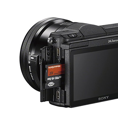 Sony a5100 16-50mm Mirrorless Digital Camera with 3-Inch Flip Up LCD (Black)