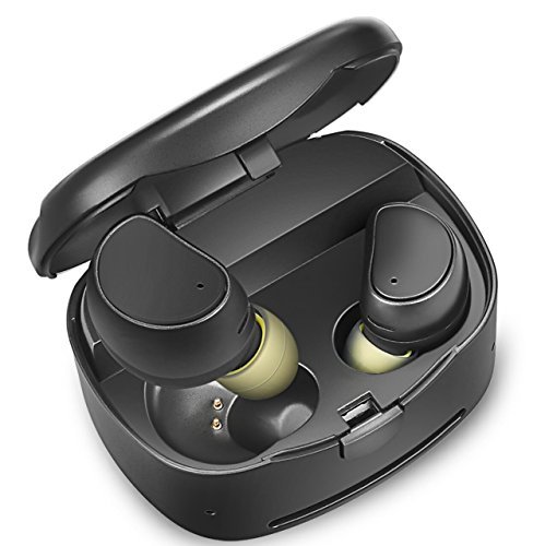 Soundmoov 316T Mini Wireless Earbuds with Charging Box - Black