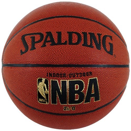 Spalding NBA Zi/O Indoor/Outdoor Basketball - Official Size 7 (29.5\")