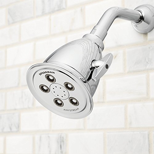 Speakman S-2005-HB Hotel Anystream High Pressure 2.5 GPM Adjustable Shower Head, Polished Chrome