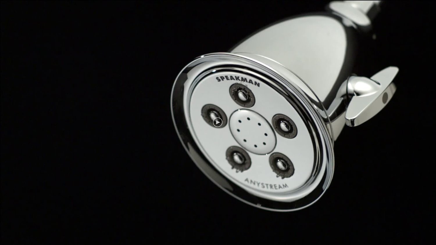 Speakman S-2005-HB Hotel Anystream High Pressure 2.5 GPM Adjustable Shower Head, Polished Chrome