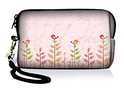 SpecialBag Pink Neoprene Digital Camera Case Bag Pouch Coin Purse with Strap For Sony Samsung Nikon Canon Kodak(FY-HDC-002)