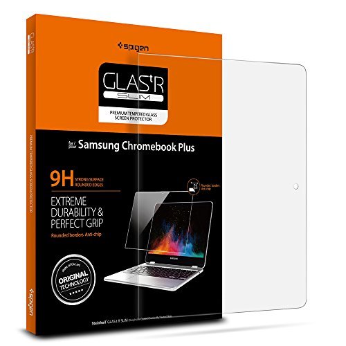 Spigen Screen Protector Tempered Glass for Samsung Chromebook Plus 2017 / Samsung Chromebook Pro 2017