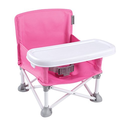 Summer Infant Pop N' Sit Portable Booster, Pink 