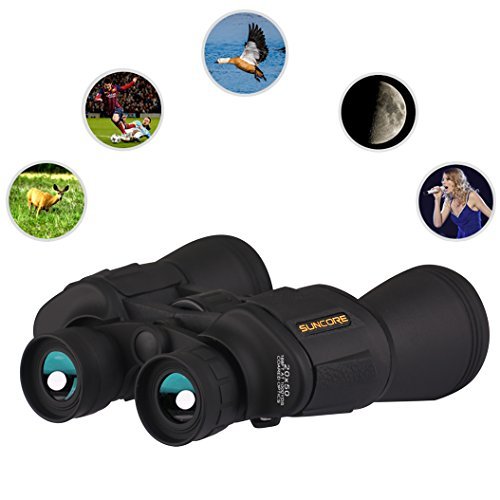 Suncore High Powered Binoculars, 20X50 Ultra HD Powered Magnification Professional Bird Watching Binoculars telescope Waterproof and Fogproof for Hiking,outdoor, travelling, sightseeing, hunting, etc