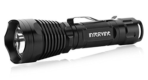 Supernova Guardian 1300XL Tactical Flashlight - Rechargeable Professional Series Ultra Bright LED Flashlight with Remote Pressure Switch and BrightStart Technology