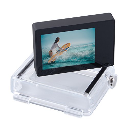 Suptig LCD Screen 2.0 Inch LCD BacPac Non-Touch Screen for Gopro Hero 4 3+ 3 with Waterproof Back Cover