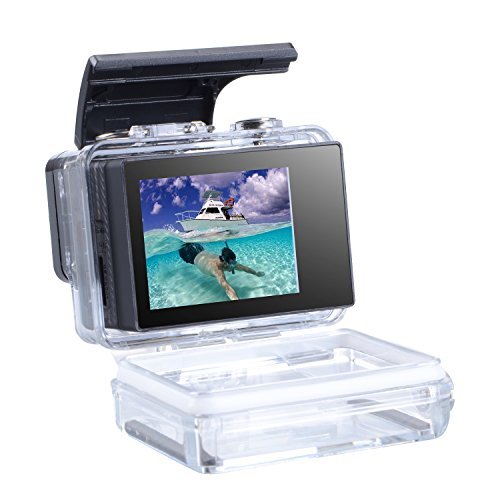 Suptig LCD Screen 2.0 Inch LCD BacPac Non-Touch Screen for Gopro Hero 4 3+ 3 with Waterproof Back Cover