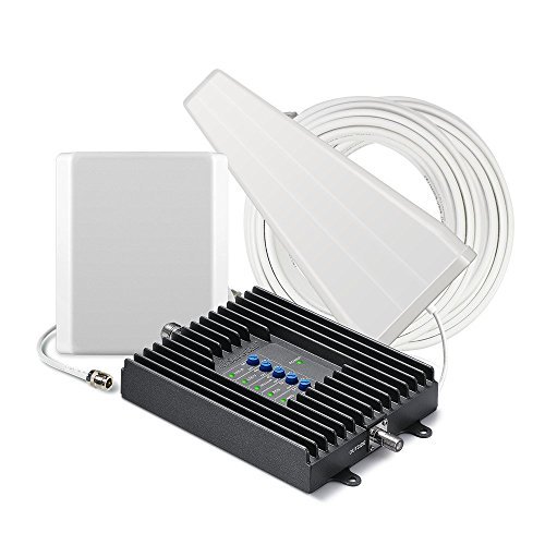 SureCall Fusion4Home Yagi/Panel, Cell Phone Signal Booster Kit for All Carriers 3G/4G LTE up to 4,000 Sq Ft