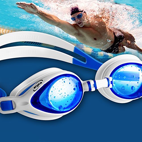 Swim Goggles,Swimming Goggles with UV Shied and Anti Fog for Adult Men Women Youth Kids