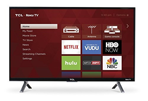 TCL 28S305 28-Inch 720p Roku Smart LED TV (2017 Model)