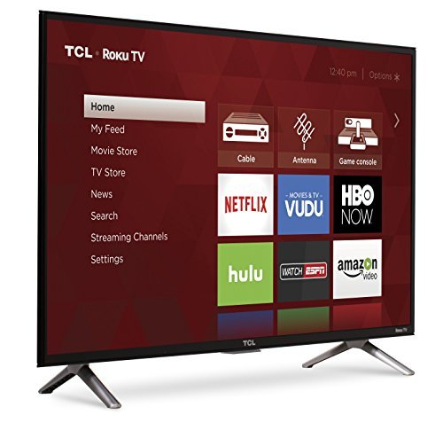 TCL 32S305 32-Inch 720p Roku Smart LED TV (2017 Model)