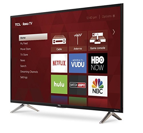 TCL 40S305 40-Inch 1080p Roku Smart LED TV (2017 Model)