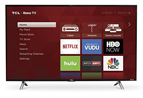 TCL 43S305 43-Inch 1080p Roku Smart LED TV (2017 Model)