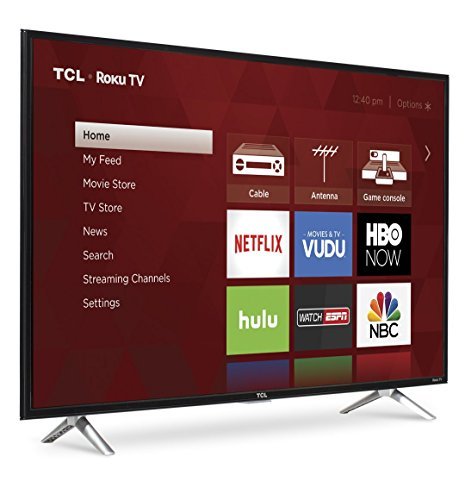 TCL 43S305 43-Inch 1080p Roku Smart LED TV (2017 Model)