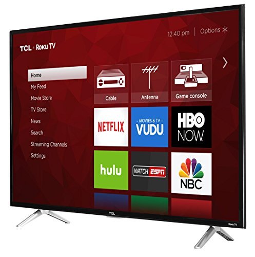 TCL 43S405 43-Inch 4K Ultra HD Roku Smart LED TV (2017 Model)