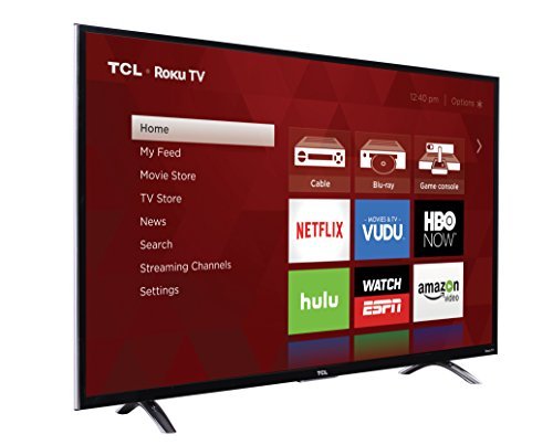 TCL 43UP130 43-Inch 4K Ultra HD Roku Smart LED TV (2016 Model)