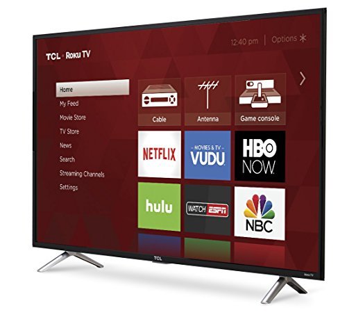 TCL 49S305 49-Inch 1080p Roku Smart LED TV (2017 Model)