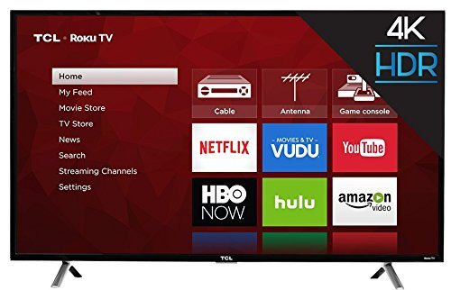 TCL 49S405 49-Inch 4K Ultra HD Roku Smart LED TV (2017 Model)