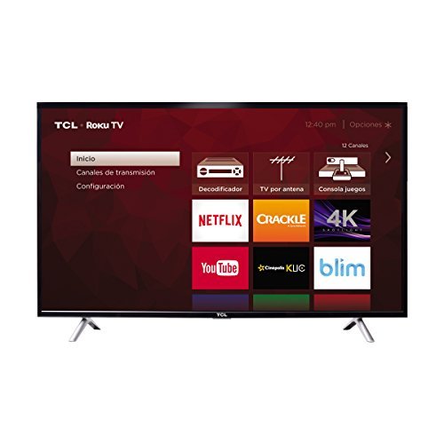 TCL 49S405 49-Inch 4K Ultra HD Roku Smart LED TV (2017 Model)