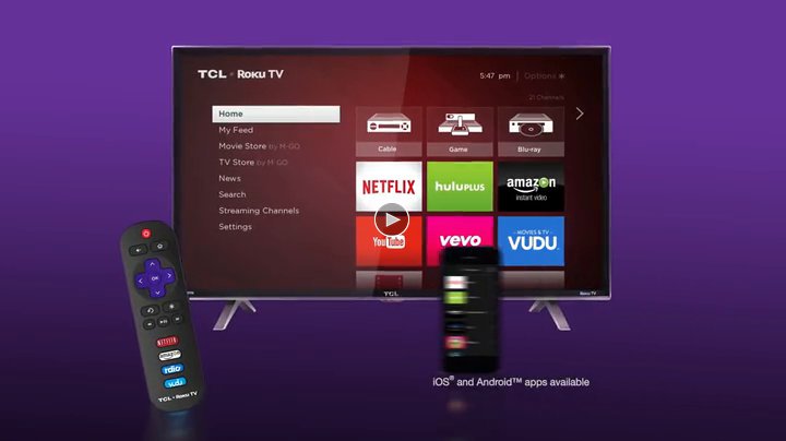 TCL 50FS3800 50-Inch 1080p Roku Smart LED TV (2015 Model)