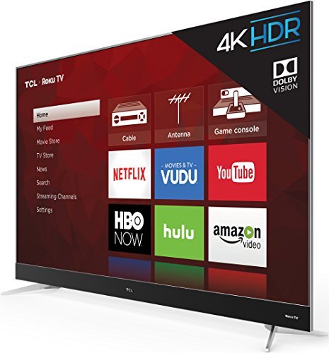 TCL 55C807 55-Inch 4K Ultra HD Roku Smart LED TV (2017 Model)