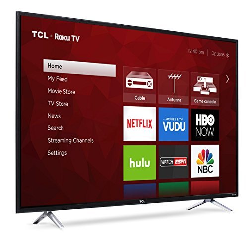 TCL 55S405 55-Inch 4K Ultra HD Roku Smart LED TV (2017 Model)