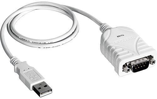 TRENDnet USB to Serial Converter, USB 1.1 to RS-232 Male (9-pin) DB9 Serial Cable, Prolific Chipset, Windows 10/8.1/8/7, Mac OS X 10.6 and Above, 24 inch length, TU-S9