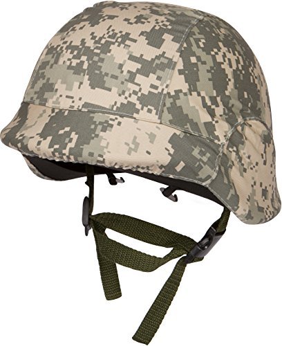 Tactical M88 ABS Tactical Helmet - With Adjustable Chin Strap by Modern Warrior (Digital Camo)