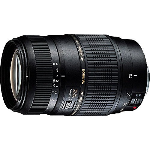 Tamron Auto Focus 70-300mm f/4.0-5.6 Di LD Macro Zoom Lens with Built In Motor for Nikon Digital SLR (Model A17NII)