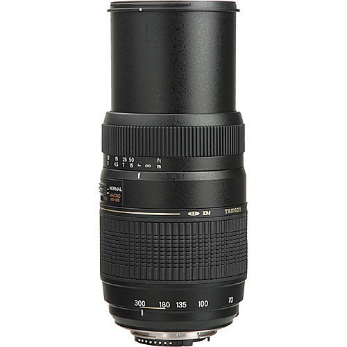 Tamron Auto Focus 70-300mm f/4.0-5.6 Di LD Macro Zoom Lens with Built In Motor for Nikon Digital SLR (Model A17NII)