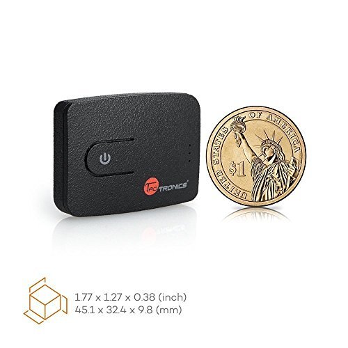 TaoTronics Bluetooth Transmitter, Wireless Transmitter for TV with 3.5mm Adapter & USB Dongle (TV Ears, High-Fidelity Stereo, Charging while Playing for TV & iPod)