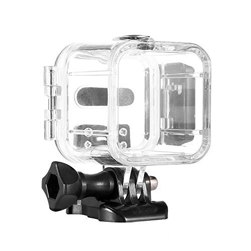 Taotree GoPro HERO Session 5 Waterproof Housing Standard Protective Case Replacement with Bracket & Screw for GoPro HERO5 Session 45m Underwater Diving