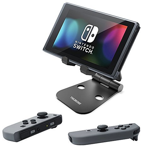 Tecboss Nintendo Switch Stand Universal Phone Tablet Stand Dual Foldable for iPhone, iPad Air, Galaxy, Nintendo Switch and More