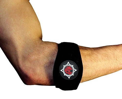 Tennis Elbow Brace - Pain Relief for Tennis & Golfer’s Elbow - 2-Pack Premium Elbow Strap with Bonus E-Book – Includes 2 Elbow Support Bands with Compression Pad – Best Solution for Forearm Tendonitis